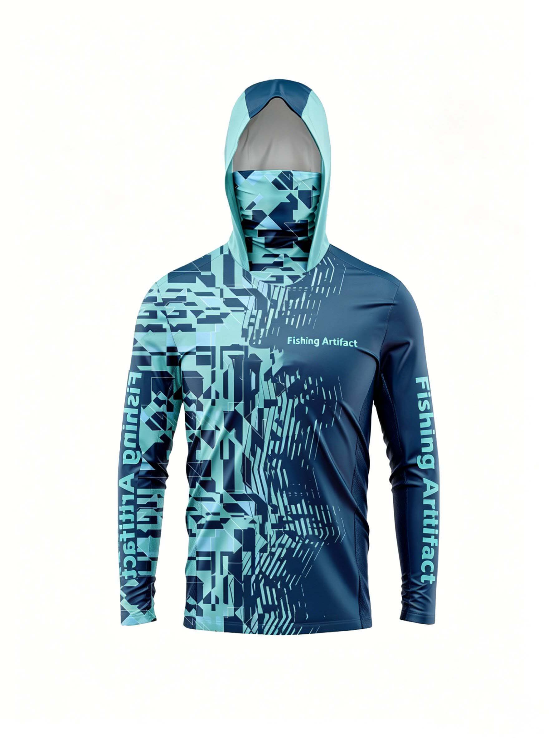Men's Summer Fishing Hoodie, L - Sports Mask Breathable ulasan dan harga