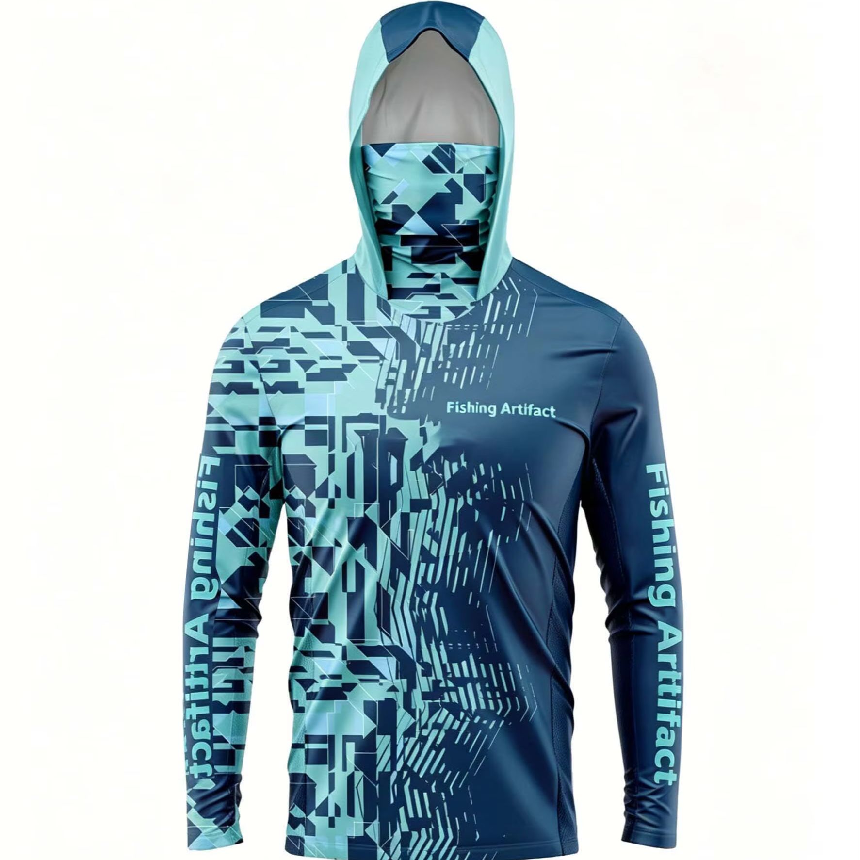 Men's Summer Fishing Hoodie, L - Sports Mask Breathable ulasan dan harga