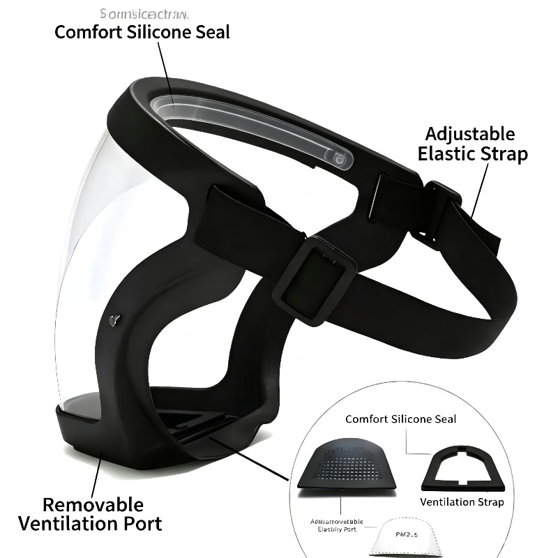 Pesticide Protective Mask Anti - Anti Pollution Mask ulasan dan harga