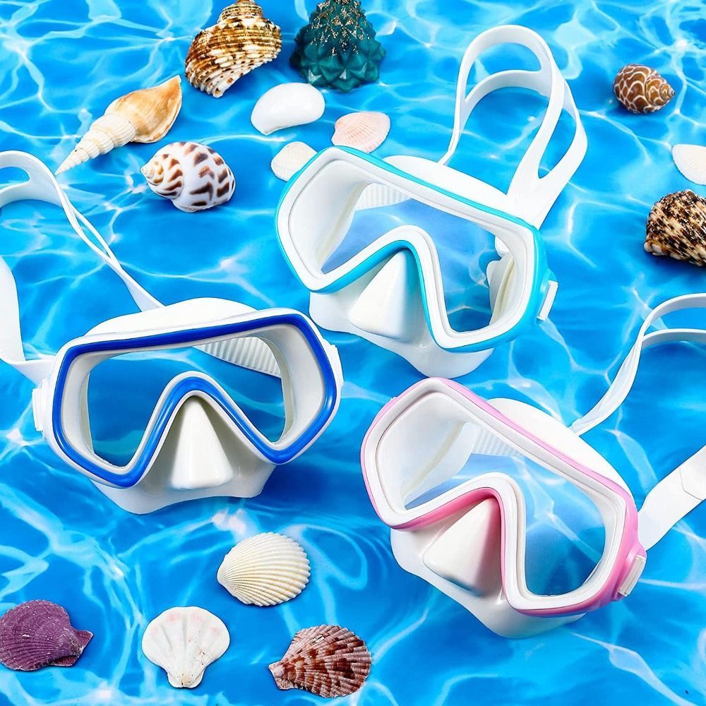 Unisex PC Glass Kids Swim Gogg - Anti Pollution Mask ulasan dan harga