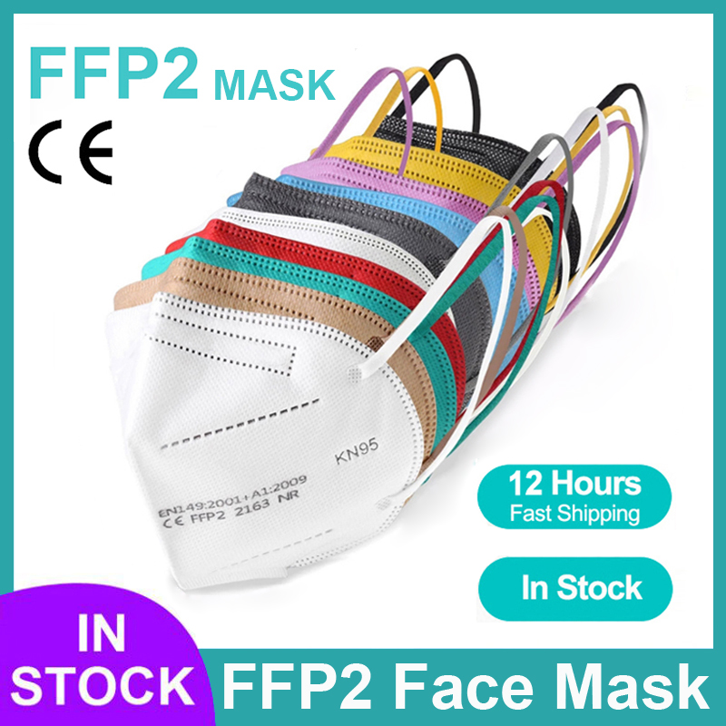 5Layer FFP2 Masks CE Approve K - Disposable Mask Blue ulasan dan harga