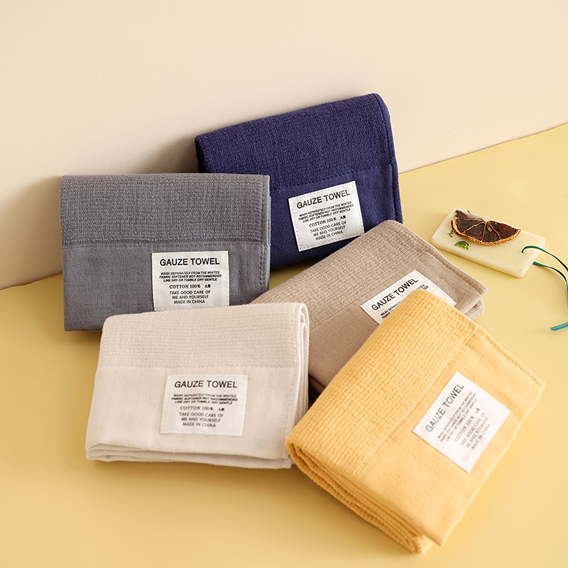 2/5Pcs Cotton Bath Towels Set  - Cloth Face Mask Washable ulasan dan harga