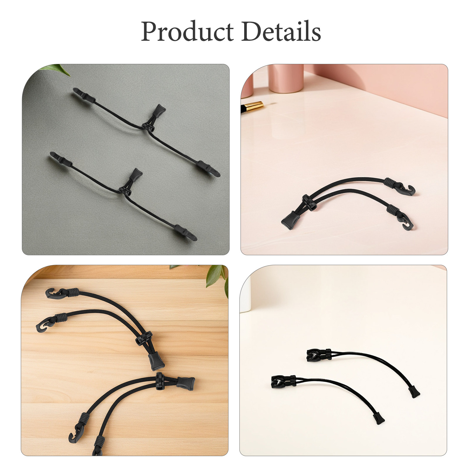 6Pcs Mask Extender Holders Ant - Mask Ear Saver Strap ulasan dan harga