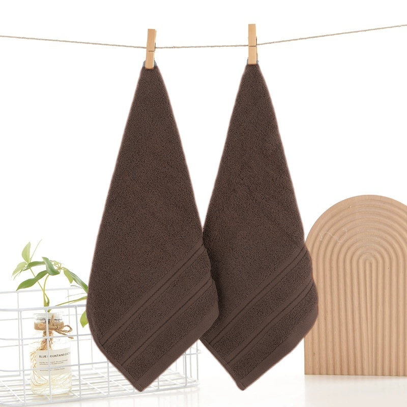 Square Hand Towel 100% Cotton  - Cloth Face Mask Washable ulasan dan harga