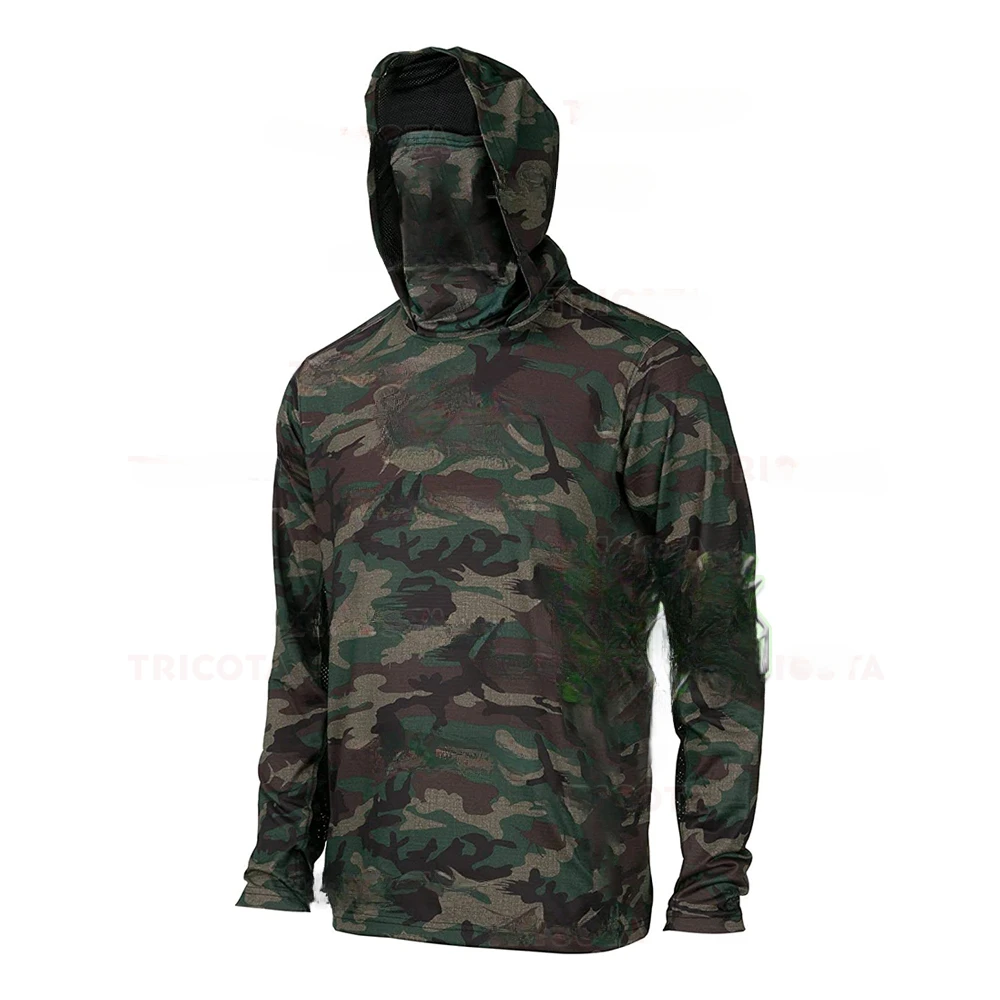 Men's Fishing Hoodie Shirts UP - Sports Mask Breathable ulasan dan harga
